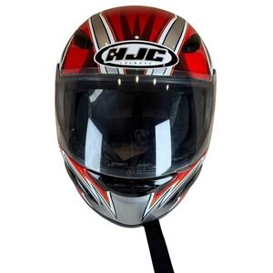 HJC CL-14 Yoshimura Full Face Motorcycle Helmet Red Silver Black Size Small S